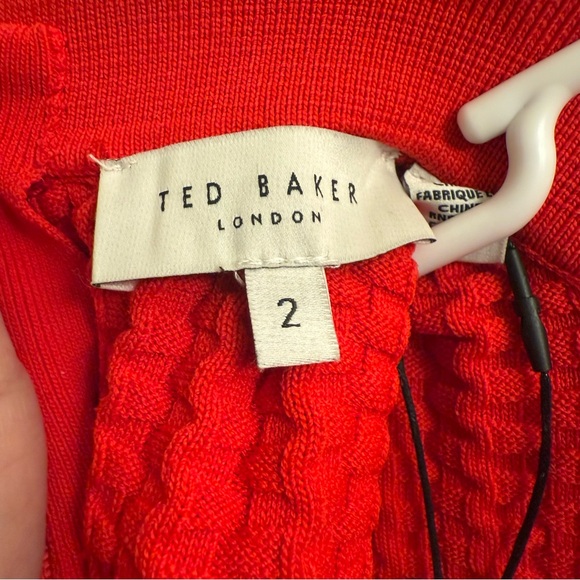 RED TED BAKER KNITTED DRESS ❤️ - Picture 5 of 5